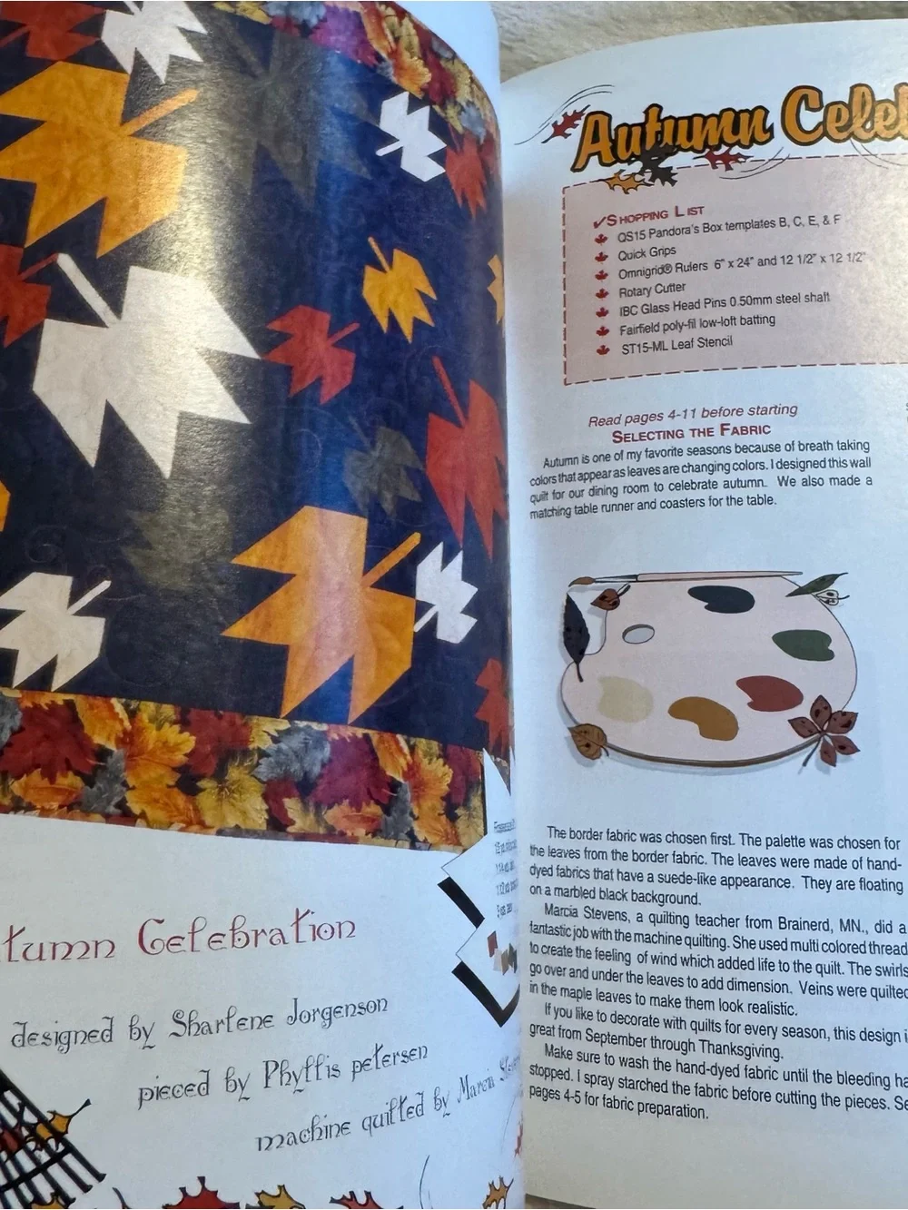 1997 Quilting for All Seasons Pattern Book Vintage Quilting Book